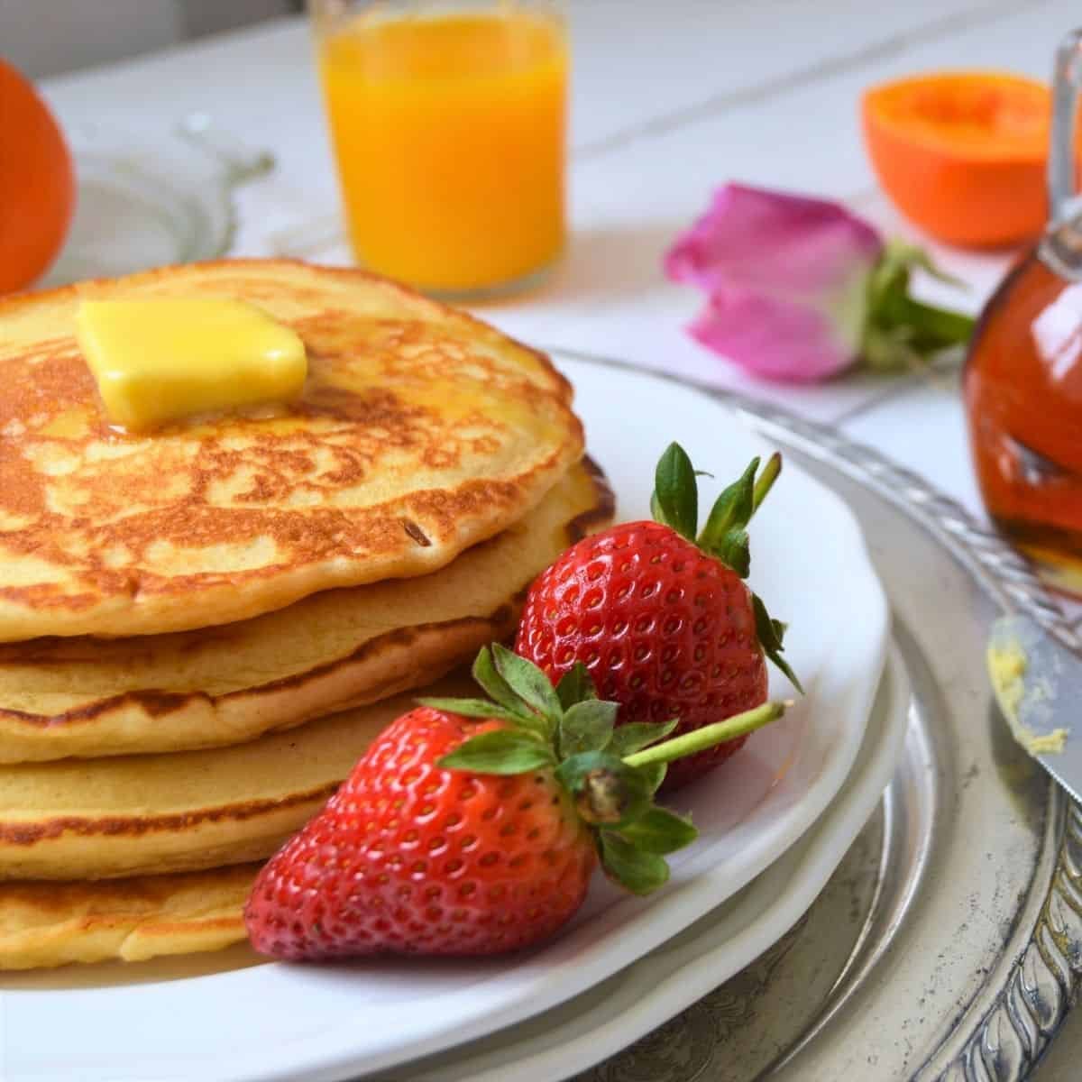 High-Protein Fluffy Pancakes