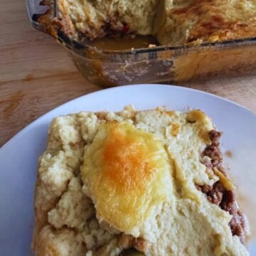 Low Carb Dominican Pastelón - Easy Cauliflower Casserole
