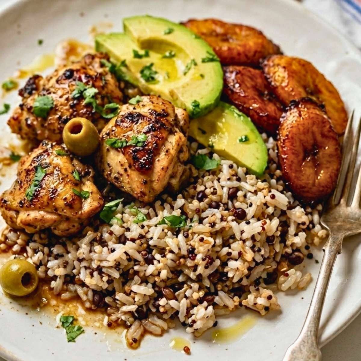 Protein after 45: why you need more than you think 3 High protein rice in Dominican Meal - Strength & Sazón