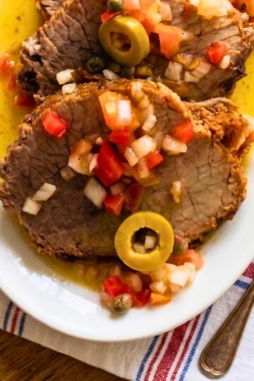 Cold roast beef recipe with dominican olive oil vinagreta 1 cold roast beef recipe